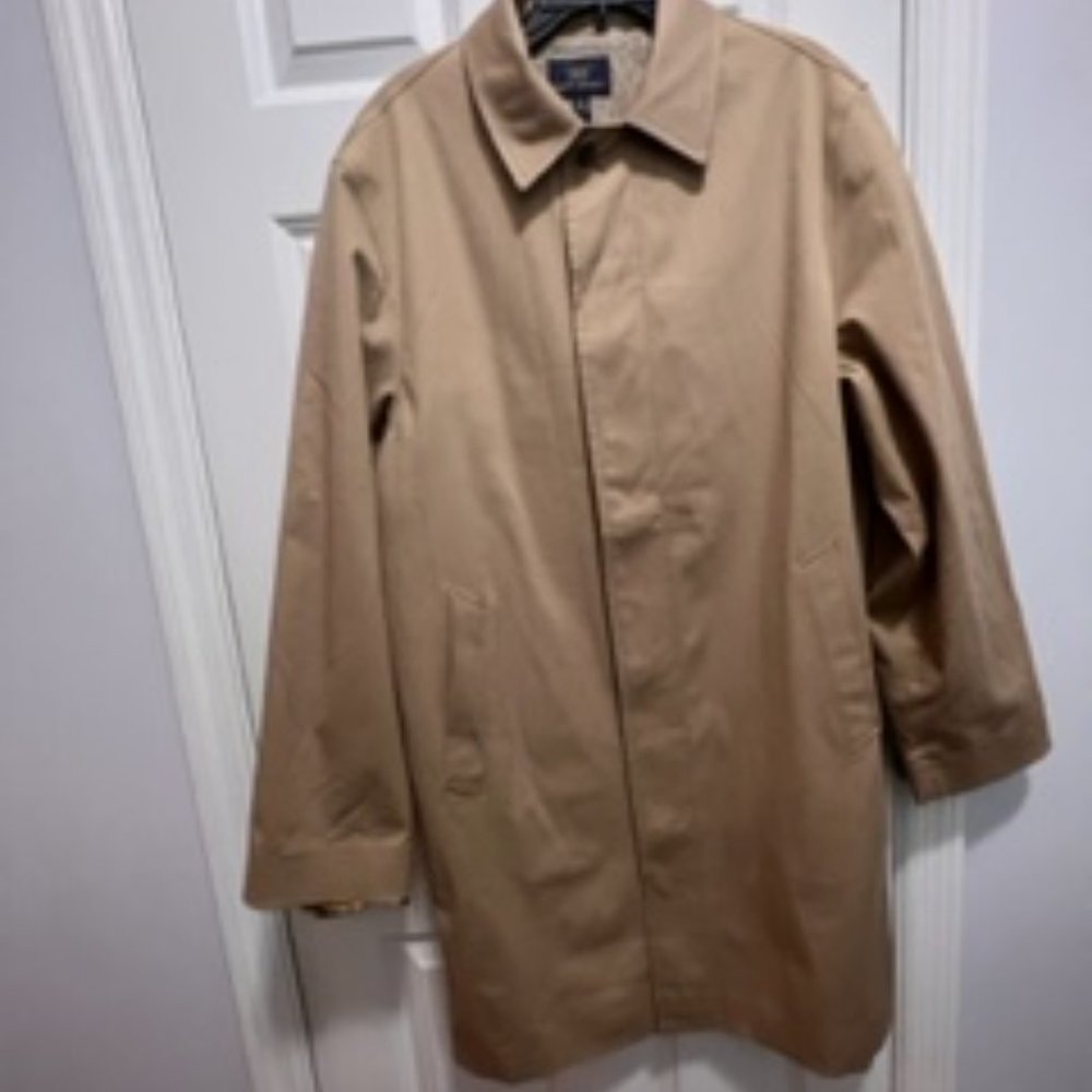 Brooks brothers mens 346 42L khaki coat jacket